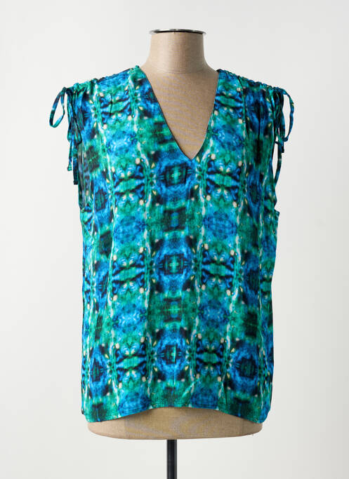 Top albastru LA FEE MARABOUTEE femeie