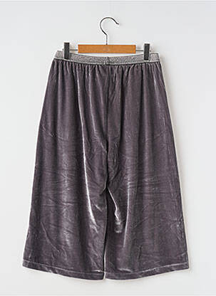 Pantalon larg buzunare talie elastică gri UNITED COLORS OF BENETTON fată