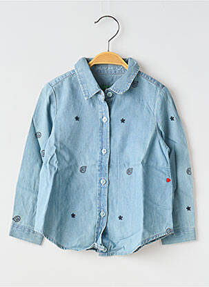 Cămașă albastru UNITED COLORS OF BENETTON fată