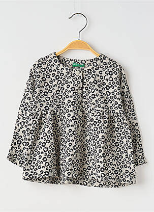 Cămașă gri UNITED COLORS OF BENETTON fată