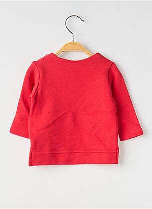 Pulover croială dreaptă mâneci lungi roșu UNITED COLORS OF BENETTON fată