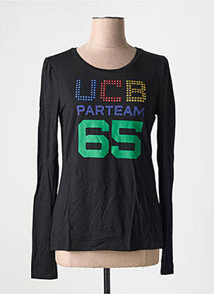 Tricou mâneci lungi mâneci lungi negru UNITED COLORS OF BENETTON femeie