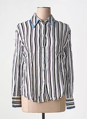 Cămașă gri UNITED COLORS OF BENETTON femeie