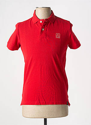 Polo broderie mâneci scurte roșu REDWOOD femeie