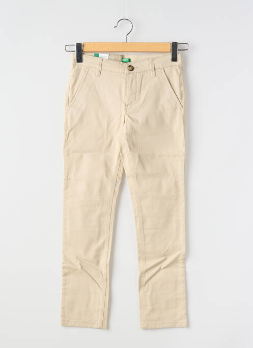 Pantalon drept bej UNITED COLORS OF BENETTON băiat