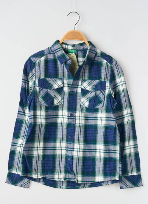 Cămașă cu mâneci lungi albastru UNITED COLORS OF BENETTON băiat