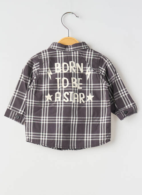 Cămașă cu mâneci lungi gri UNITED COLORS OF BENETTON băiat