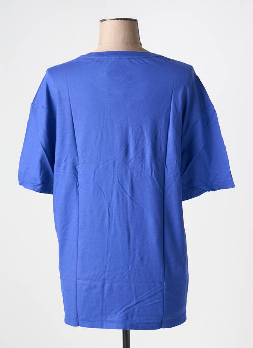 Tricou albastru UNITED COLORS OF BENETTON femeie