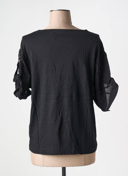 Tricou negru UNITED COLORS OF BENETTON femeie