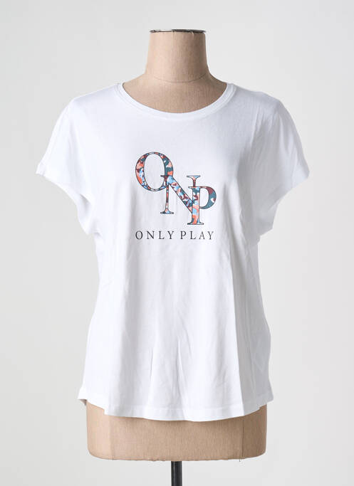 Tricou alb ONLY PLAY femeie
