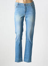 Blugi cu croială slim elasticitate mărime normală albastru TRUSSARDI JEANS femme