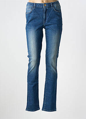 Blugi cu croială slim elasticitate mărime normală albastru TRUSSARDI JEANS femeie