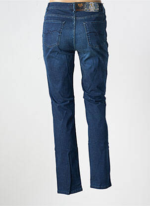 Blugi cu croială slim țesătură brută mărime normală albastru TRUSSARDI JEANS femeie