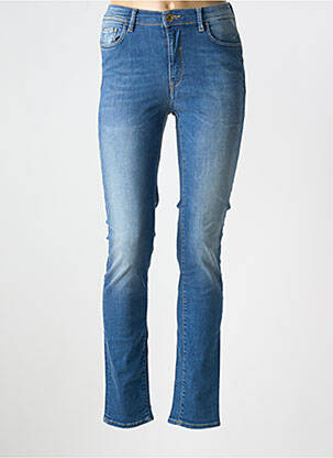 Blugi skinny albastru TRUSSARDI JEANS femeie