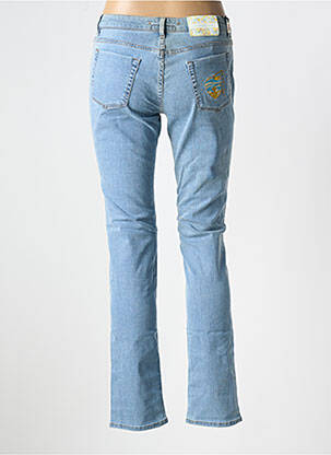Blugi cu croială slim elasticitate mărime normală albastru TRUSSARDI JEANS femeie