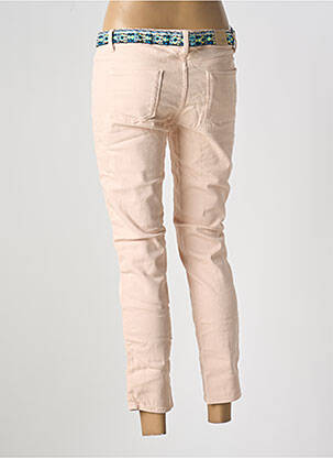 Blugi cu croială slim talie joasă talie joasă roz TRUSSARDI JEANS femeie