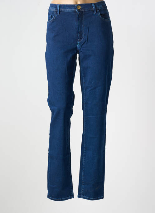 Blugi skinny albastru TRUSSARDI JEANS femeie