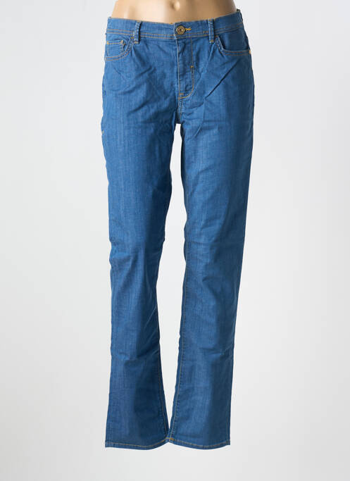 Blugi cu croială slim albastru TRUSSARDI JEANS femeie