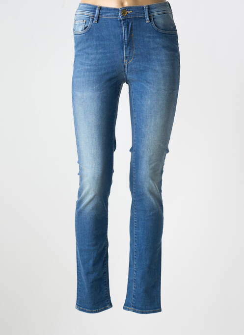 Blugi skinny albastru TRUSSARDI JEANS femeie