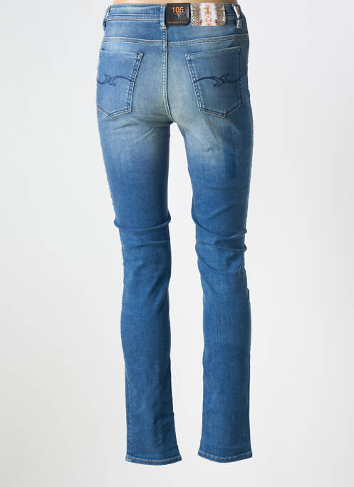 Blugi skinny albastru TRUSSARDI JEANS femeie