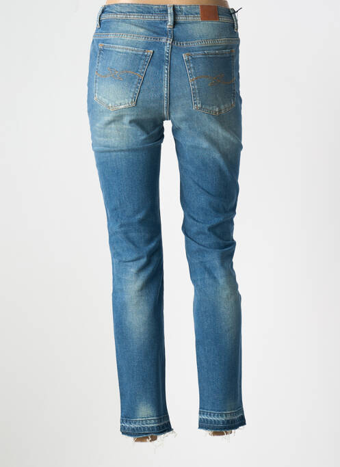 Blugi cu croială slim albastru TRUSSARDI JEANS femeie