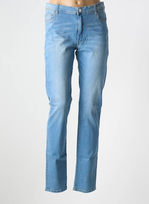 Blugi cu croială slim albastru TRUSSARDI JEANS femeie