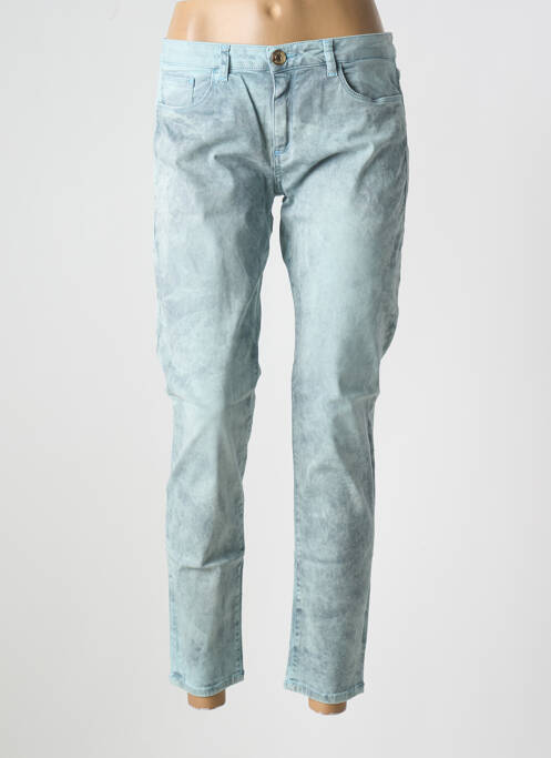 Blugi cu croială slim albastru TRUSSARDI JEANS femeie