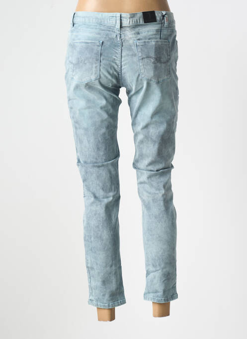 Blugi cu croială slim albastru TRUSSARDI JEANS femeie