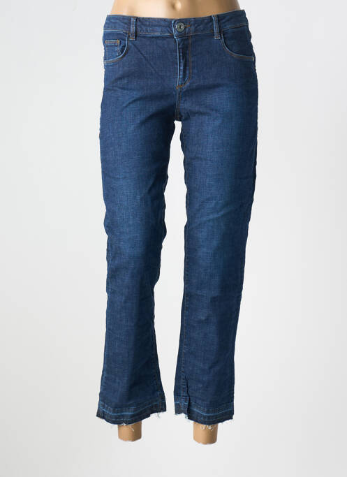 Blugi bootcut albastru TRUSSARDI JEANS femeie