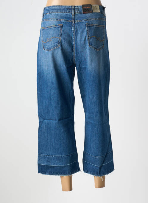 Blugi cu croială largă albastru TRUSSARDI JEANS femeie