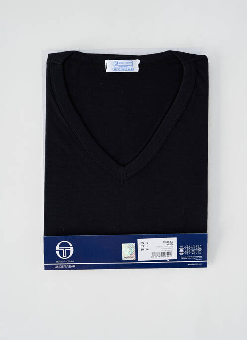 Tricou negru SERGIO TACCHINI bărbat