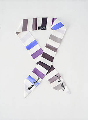 Eșarfă alb LITTLE MARCEL femeie