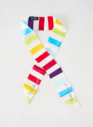 Eșarfă alb LITTLE MARCEL femeie