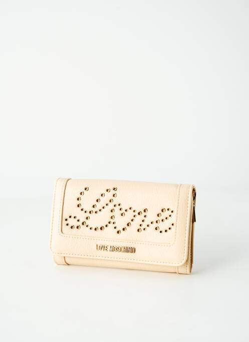 Portofel bej LOVE MOSCHINO femeie