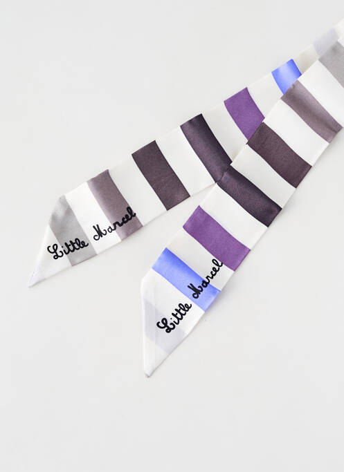 Eșarfă alb LITTLE MARCEL femeie