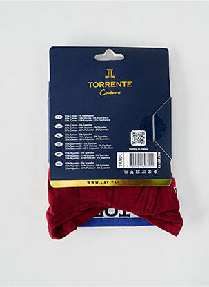 Boxer elasticitate roșu TORRENTE bărbat