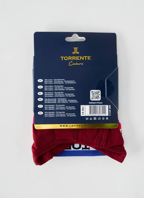 Boxer roșu TORRENTE bărbat