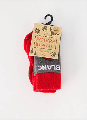 Șosete roșu POIVRE BLANC băiat