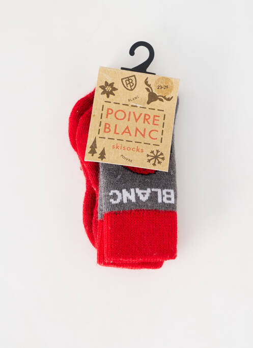 Șosete roșu POIVRE BLANC băiat