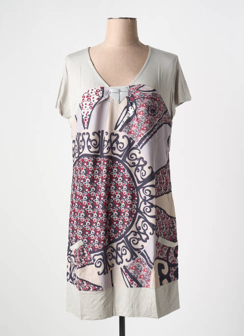 Rochie scurtă gri SOGGO femeie