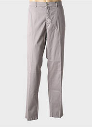Pantalon chino elasticitate mărime normală gri DELAHAYE homme