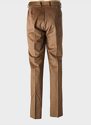 Pantalon drept elasticitate mărime normală maro PIERRE D'ARLANC bărbat