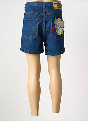 Șort țesătură denim mărime normală albastru EASYLINE femeie