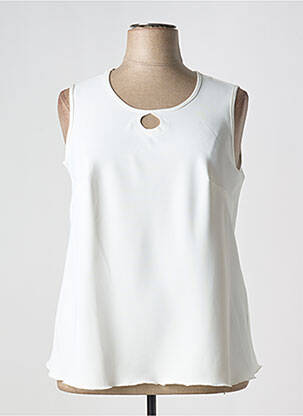 Top alb JEAN DELFIN femeie