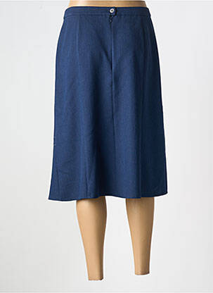 Fustă midi mărime normală albastru FRANCE RIVOIRE femeie