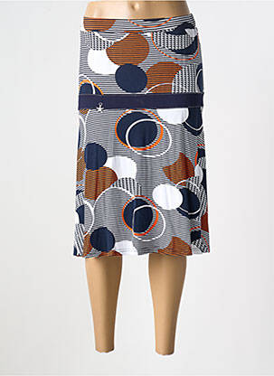 Fustă midi portocaliu FRANCE RIVOIRE femeie