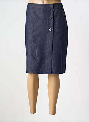 Fustă midi albastru GRIFFON femeie