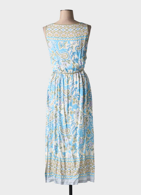 Rochie lungă albastru MASSANA femeie