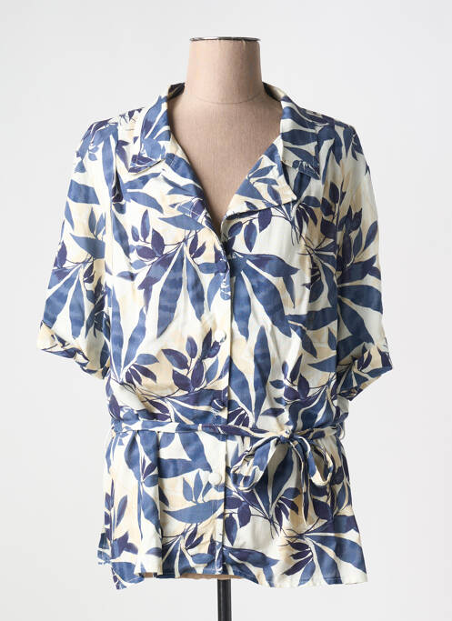 Tunică mâneci scurte albastru GRIFFON femeie