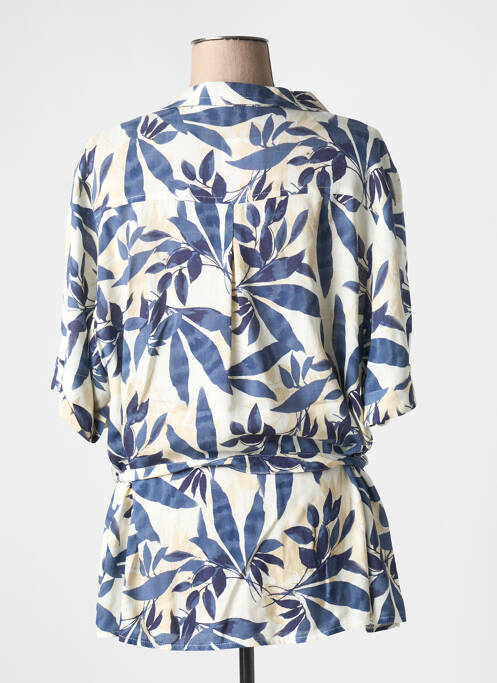 Tunică mâneci scurte albastru GRIFFON femeie